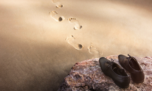 sand-schuhe